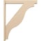 Ekena Millwork 5 1/2-in W x 38-in D x 46-in H Funston Block Rough Cedar Woodgrain TimberThane Outlooker, Primed Tan OUTUR055X38X46FST44RCPR - alternate 2
